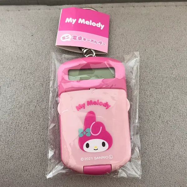[BUNJANG] Sanrio My Melody Mini Calculator Keychain / 마이멜로디 미니 계산기 키링