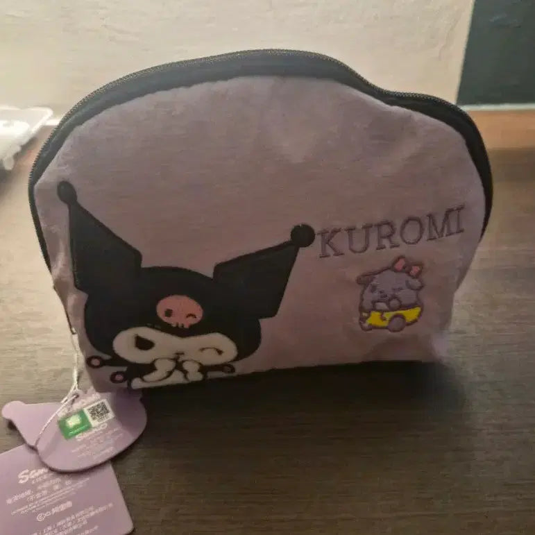 [BUNJANG] Sanrio Kuromi Pouch (20cm) / 산리오 쿠로미 파우치 20cm (새상품)