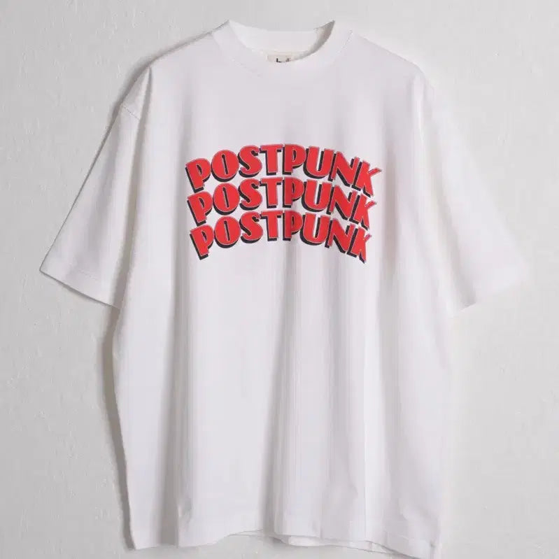 [BUNJANG] Blurhms Rootstock Postpunk T-Shirt White Size 3 / blurhms(블럼스) 루트스탁 postpunk 반팔 (화이트/3사이즈)