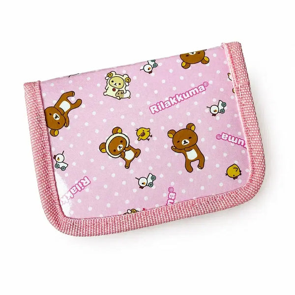 [BUNJANG] Rilakkuma Korilakkuma Pink Polka Dot Wallet / 리락쿠마 코리락 지갑