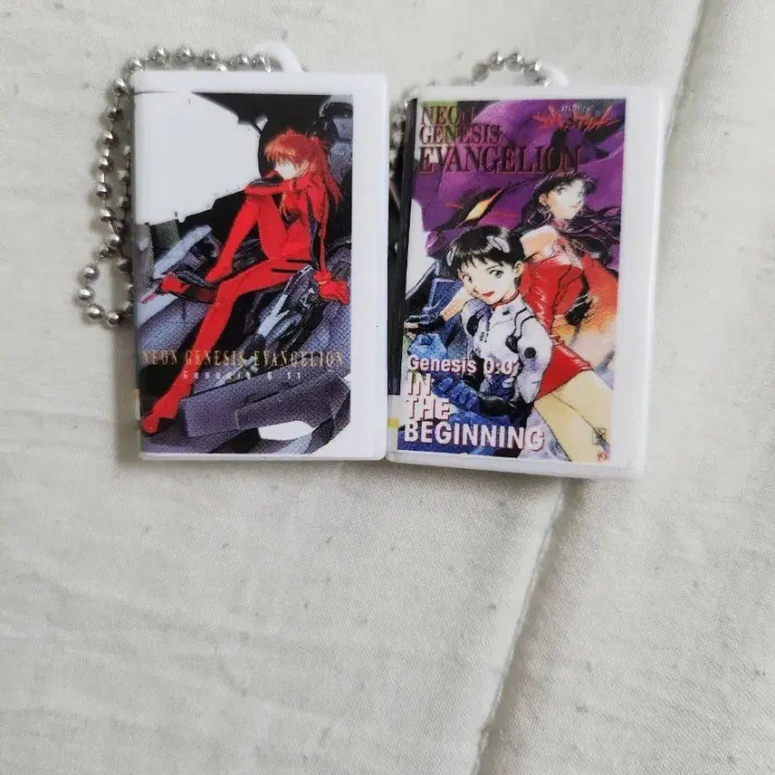 [BUNJANG] Evangelion Video Gacha Keychain / 에반게리온 비디오 가챠 키링