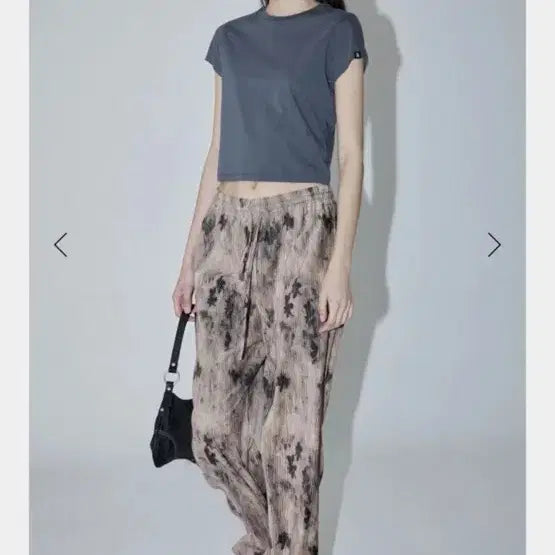 [BUNJANG] ENOR Smudge Velour Banding Pants / 엔오르 스머지 벨루어 밴딩 팬츠 제니바지(새상품)