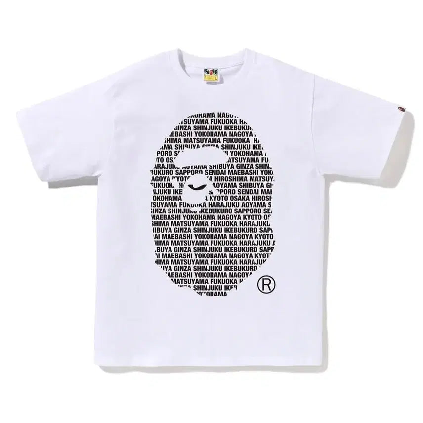 [BUNJANG] BAPE Genuine Japan Limited Ape Head Short Sleeve T-shirt / 베이프 정품 L 재팬 한정 에이프 헤드 반팔티