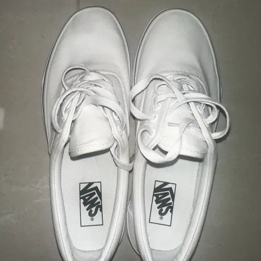 [BUNJANG] Vans White Sneakers 275 / 반스 운동화 275