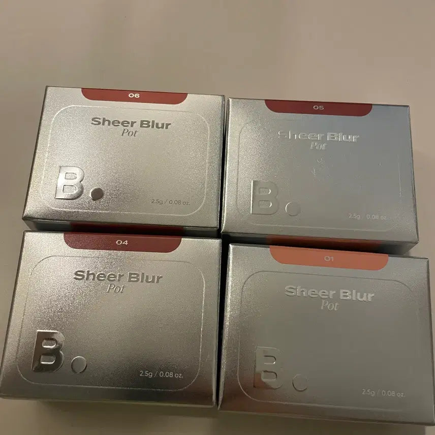 [BUNJANG] B. by BANILA Sheer Blur Pot 01, 04, 06 (New) / 바닐라코 비바이바일라 쉬어 블러 팟 01 04 06 새상품