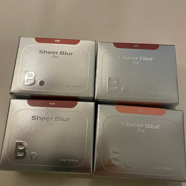[BUNJANG] B. by BANILA Sheer Blur Pot 01, 04, 06 (New) / 바닐라코 비바이바일라 쉬어 블러 팟 01 04 06 새상품