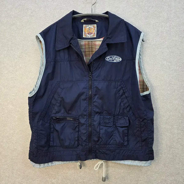 [BUNJANG] Oilily Multi-Pocket Zip-Up Vest / 오일릴리 멀티포켓 집업 베스트 OILILY