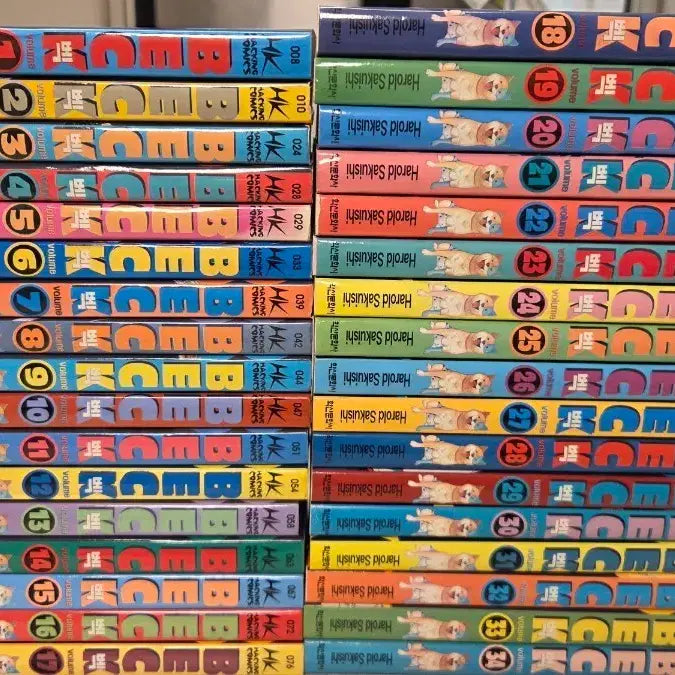 [BUNJANG] Beck Complete Manga Set Volumes 1-34 / 만화책)beck 1~34완결 개인소장용