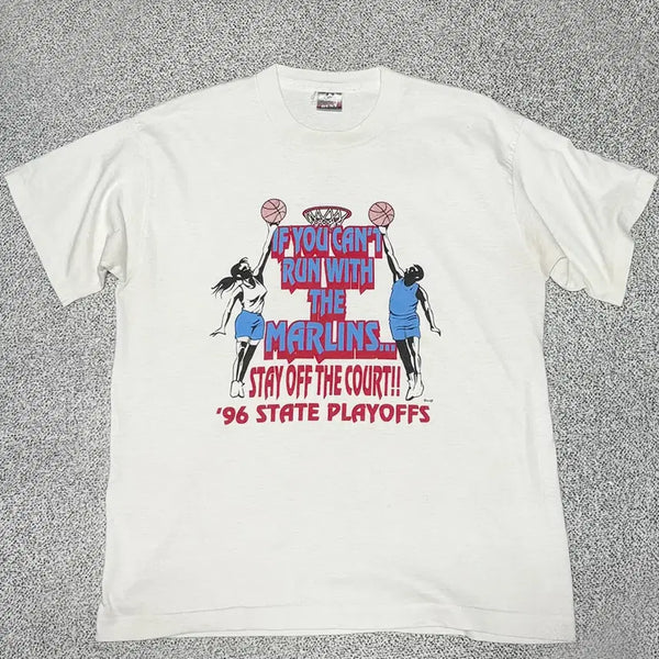 [BUNJANG] 1996 Marlins State Playoffs Vintage T-Shirt / 90s 빈티지 1996 Marlins State Playoffs 티셔츠