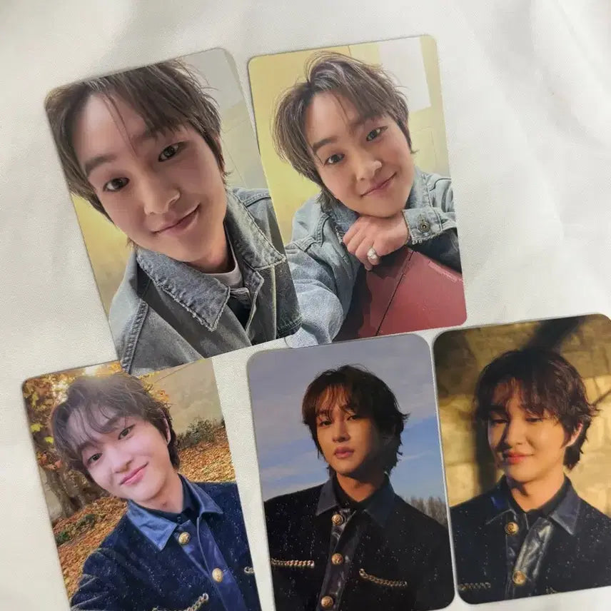 [BUNJANG] SHINee Onew Connection Photocard Bundle Set / 샤이니 온유 커넥션 포카 5종일괄