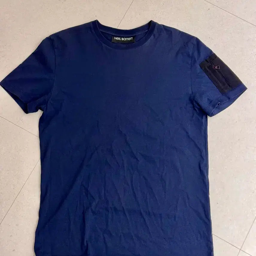 [BUNJANG] Neil Barrett Navy Pocket Detail T-Shirt / 닐바렛 티셔츠