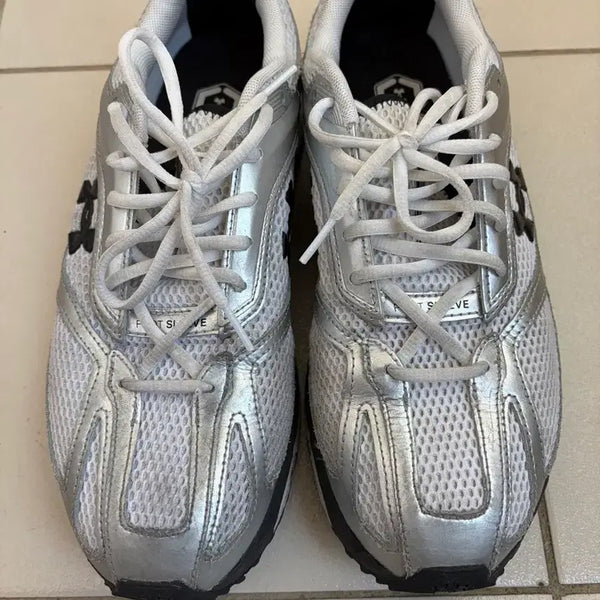 [BUNJANG] Under Armour Silver Running Shoes 280mm / 언더아머 운동화 실버 280