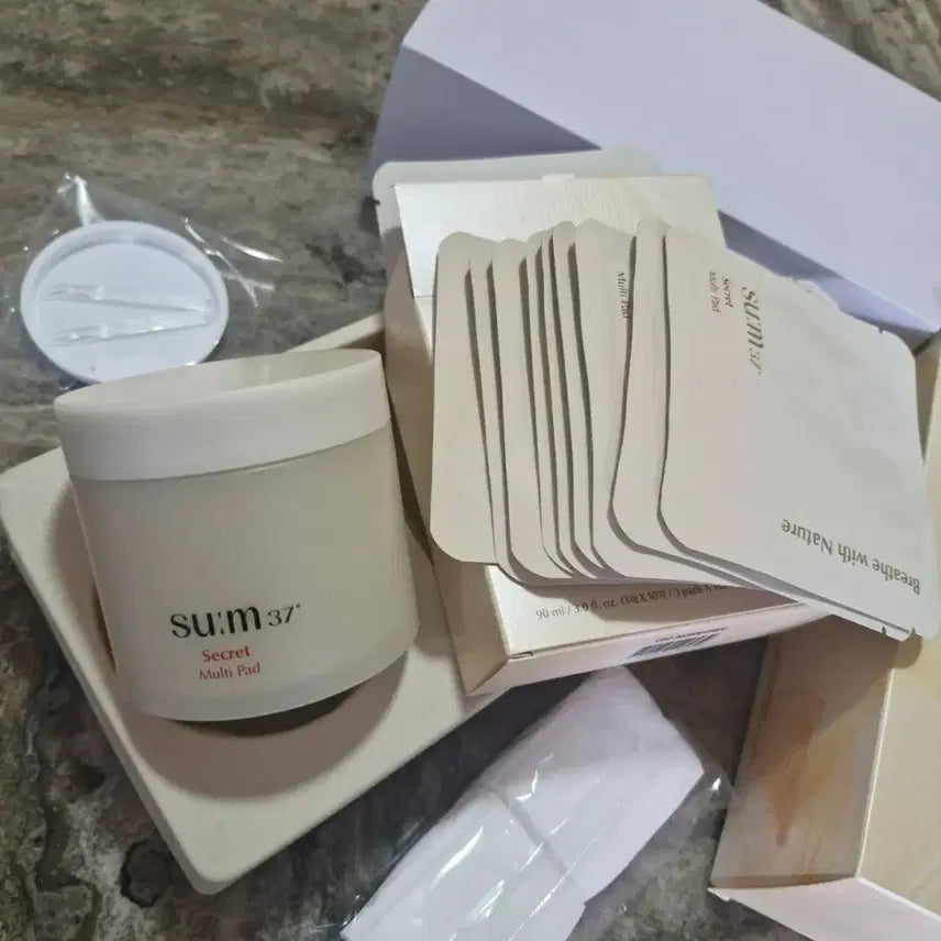 [BUNJANG] su:m37 Secret Skin Pad 100 Count / 숨37 시크릿 스킨패드 100매
