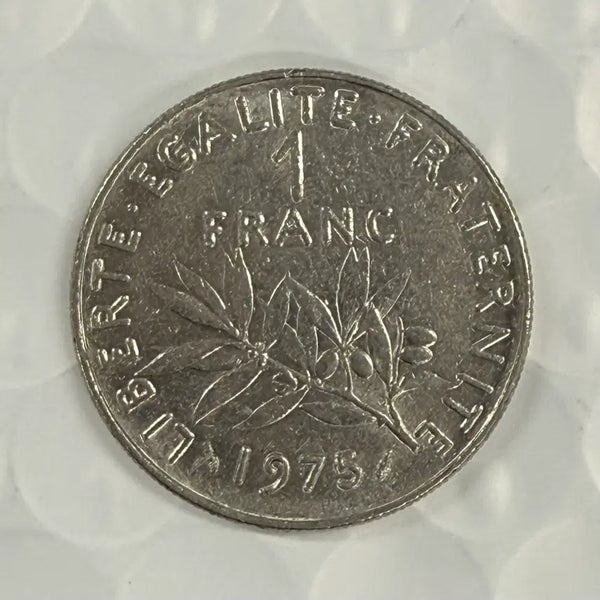 [BUNJANG] 1975 France 1 Franc Coin / 1975년 프랑스 1프랑 동전 D11