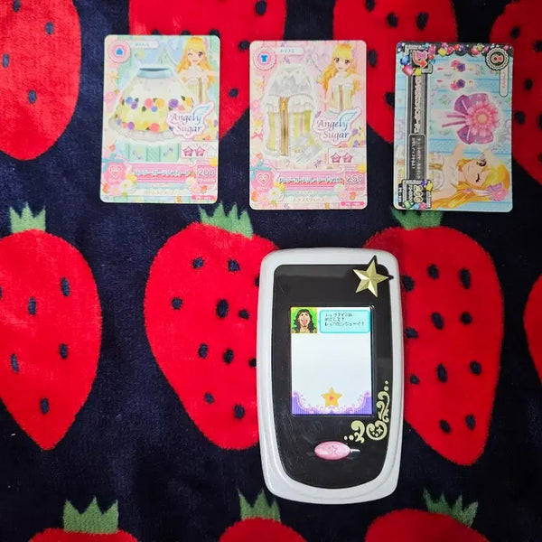 [BUNJANG] Bandai Aikatsu Phone Rook (Japan Version) with Bonus Cards / 반다이 아이카츠 폰룩(일판), 부록카드