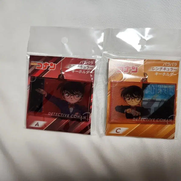 [BUNJANG] Detective Conan Opening Scene Lenticular Keychain (Sealed) / 명탐정코난 오프닝 장면 랜티큘러 키링 미개봉