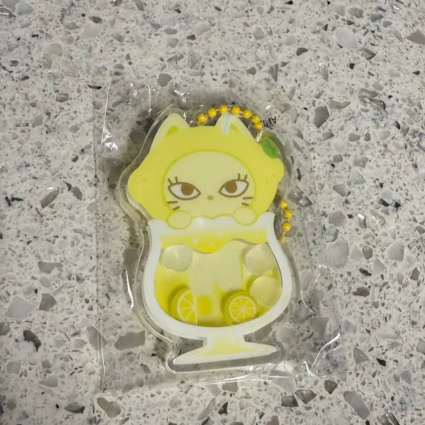 [BUNJANG] Aespa Giselle Lemonade Popup Keyring (Sealed) / [미개봉] 에스파 레모네이드 팝업 키링/ 지젤
