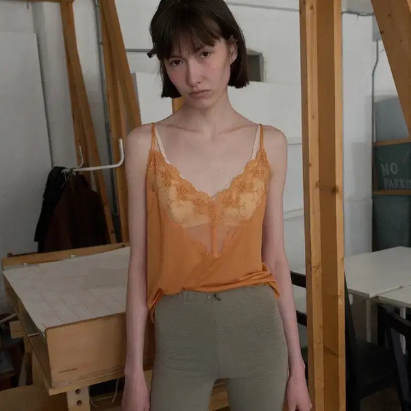 [BUNJANG] No Contents Sleeveless Orange / 노컨텐츠 345. 타시 슬리브리스 _ 오렌지