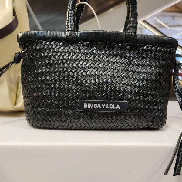 [BUNJANG] BIMBA Y LOLA Weaving Mini Bag / 빔바이롤라 위빙 미니백 새상품