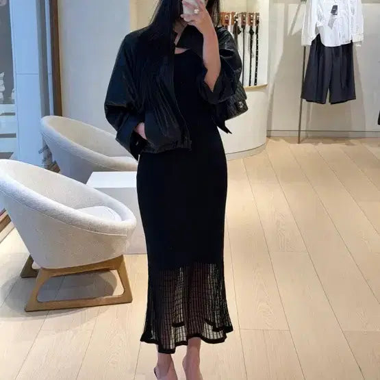 [BUNJANG] Shopam Bella Dress Black / 새상품) 쇼팜 벨라 드레스 블랙 라플라이부베