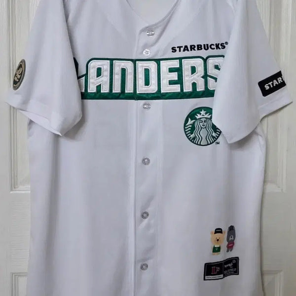 [BUNJANG] SSG Landers Starbucks Collaboration Baseball Jersey / [105] SSG랜더스 스타벅스 유니폼