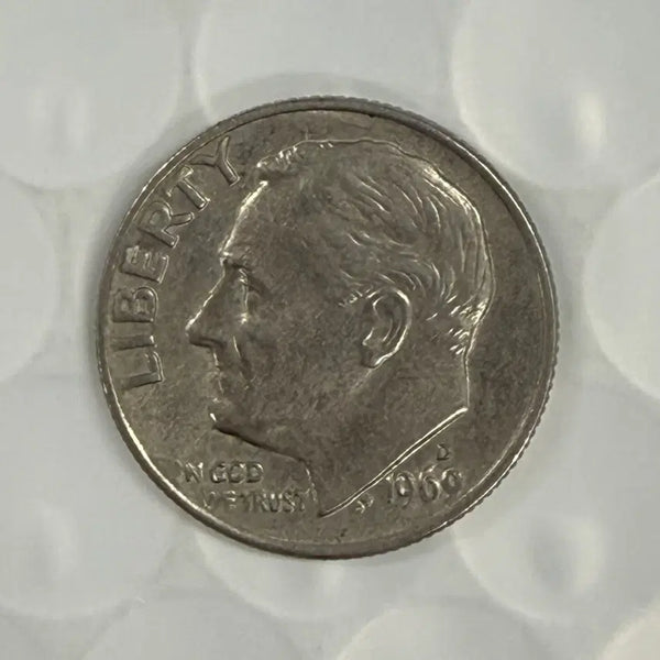 [BUNJANG] 1969 US Roosevelt Dime 10 Cent Coin / 1969년 미국 루즈벨트 다임 10센트 동전 D36
