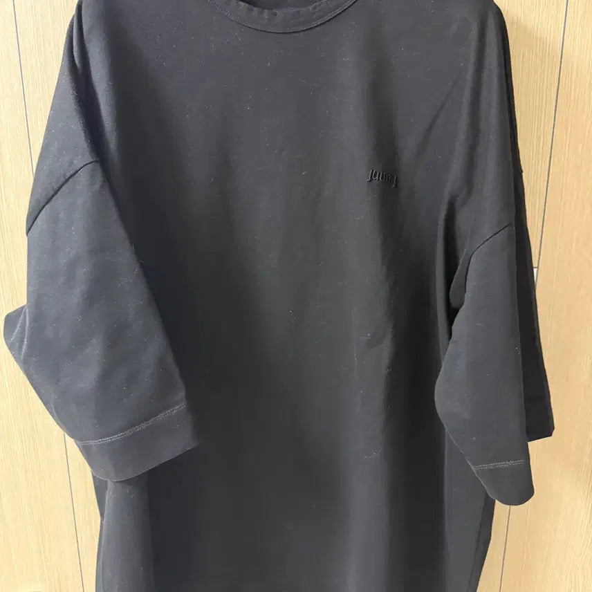 [BUNJANG] Juun.J 21SS RENCONTRE Printed Short Sleeve T-Shirt Black L / [L] 준지 21SS RENCONTRE 프린팅 반팔 블랙