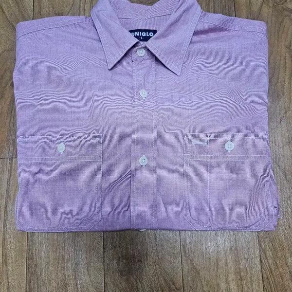 [BUNJANG] Uniqlo Short Sleeve Shirt / 유니클로 반팔 셔츠