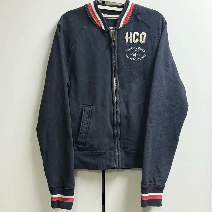[BUNJANG] Hollister Hollywood & Hipster Zip-Up Jacket Navy M / 홀리스터 할리우드 앤 힙스터 네이비 집업 M