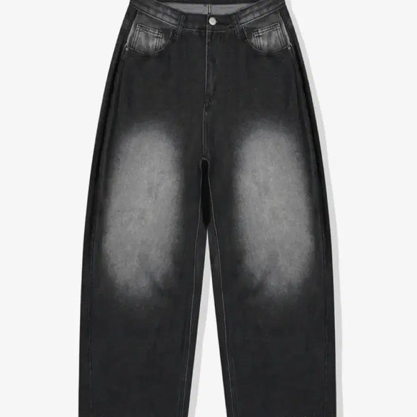 [BUNJANG] Ulifeji Lucia Woman Balloon Side Pintuck Denim Pants - Size S / 유라이프지 루시아 우먼 벌룬 사이드 핀턱 데님팬츠 S