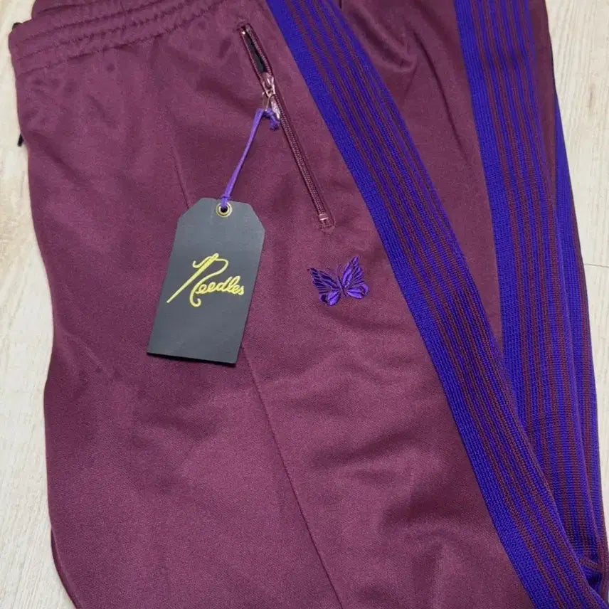 [BUNJANG] Needles Straight Fit Track Pants Purple XL / 니들스 트랙팬츠 스트레이트핏 XL 퍼플