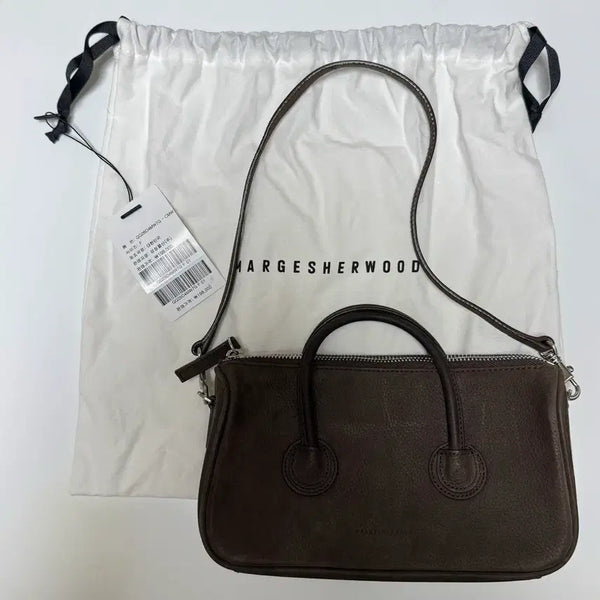 [BUNJANG] Magishwood Suede Bag Brown / 최종) 마지셔우드 스웨이드 백 브라운 -정가 198,000원
