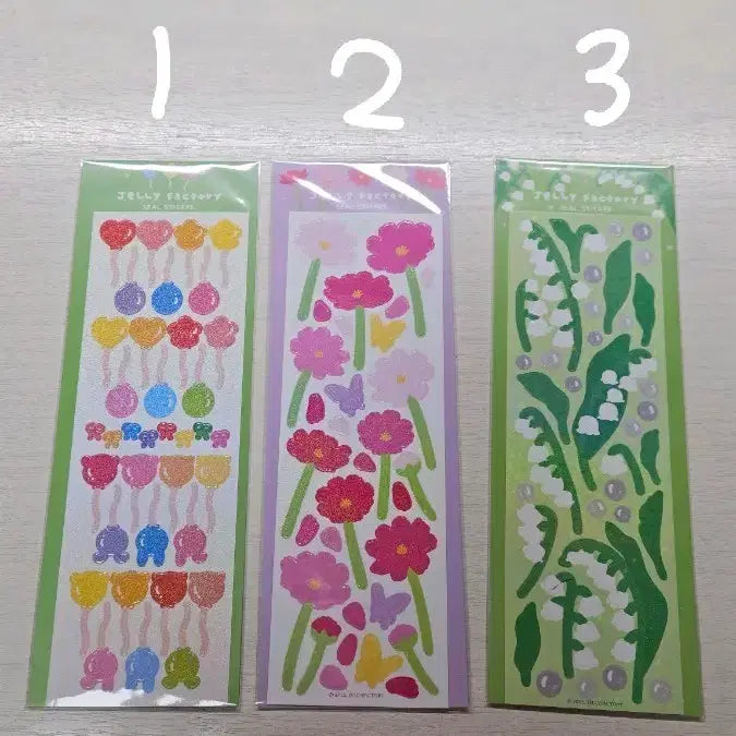 [BUNJANG] Diarry Decor Stickers Bundle (Jelly Factory, Hipung, Miyá Stationery Shop, etc.) / 새상품) 다꾸 스티커 (젤리팩토리, 힙웅, 미야문구샵 등)