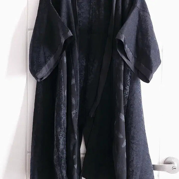 [BUNJANG] Oriental Vintage Durumagi Yukata Kimono Robe / 오리엔탈 빈티지 두루마기 유카타 기모노 로브