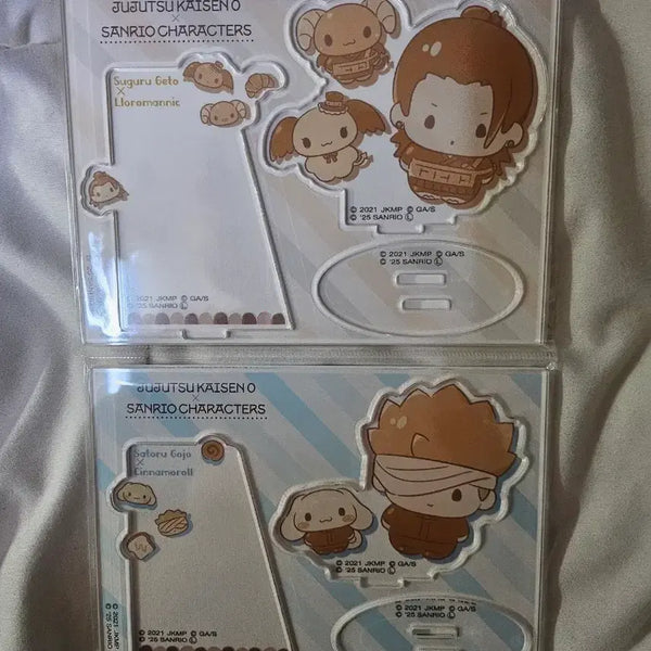 [BUNJANG] Jujutsu Kaisen 0 x Sanrio Collaboration Acrylic Stand Set (Geto Suguru & Gojo Satoru) / 주술회전 주술회전0 극장판 산리오 게토 고죠 아크릴스탠드 미개봉