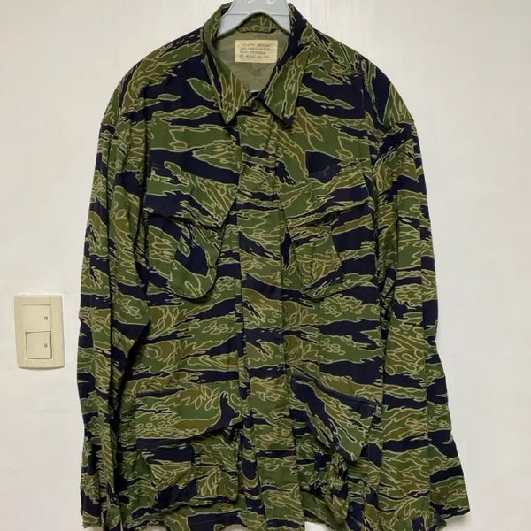 [BUNJANG] CAB CLOTHING Tiger Camo Fatigue Jacket XL / [CAB CLOTHING] 캡 클로딩 타이거 카모 퍼티그 자켓 XL(1)
