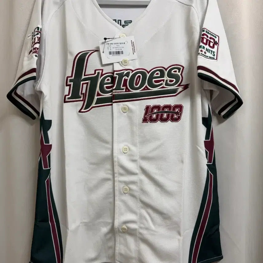 [BUNJANG] Kim Hye-seong 1000 Hits Commemorative Baseball Jersey / 김혜성 1000안타 기념 유니폼