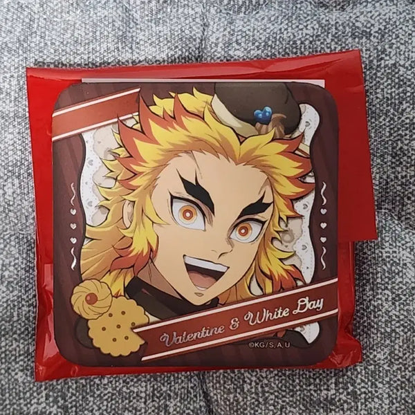 [BUNJANG] Demon Slayer: Kimetsu no Yaiba Kyojuro Rengoku Valentine & White Day Event 2026 Can Badge / 귀멸의 칼날 발렌타인 & 화이트데이 이벤트 2026 렌고쿠 쿄쥬로 캔뱃지