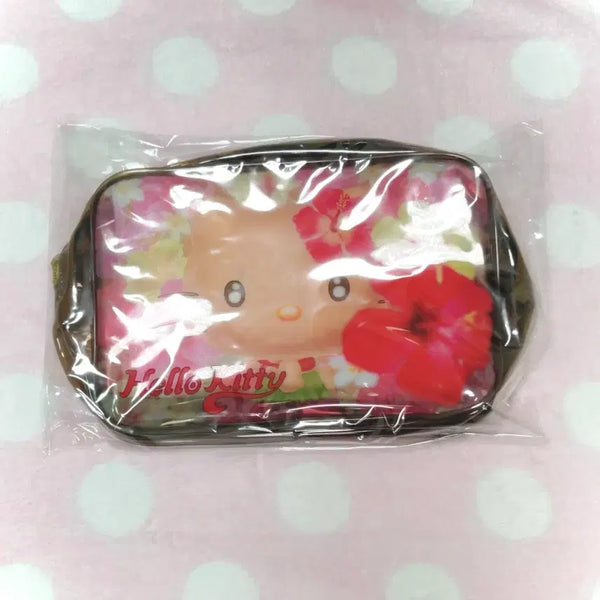 [BUNJANG] Vintage Tanning Kitty Pouch Hawaiian Gal / 고전 빈티지 태닝키티 파우치 하와이안갸루