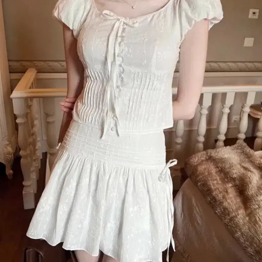 [BUNJANG] Labelle Blanc Rupiah Blouse / 라벨르블랑 루파이아 블라우스
