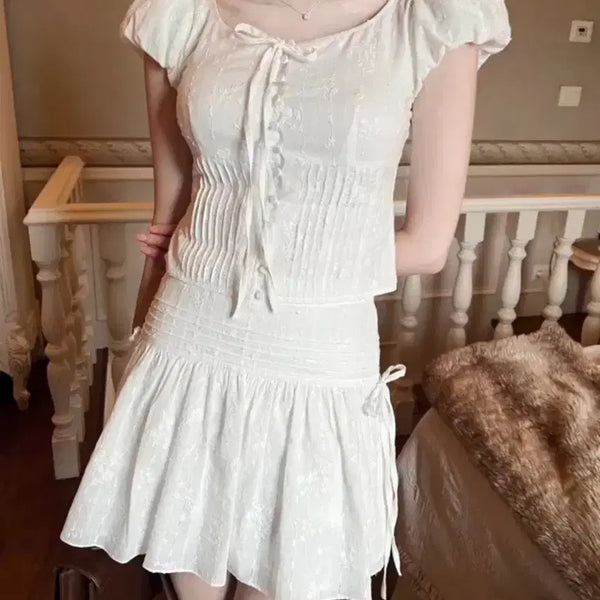 [BUNJANG] Labelle Blanc Rupiah Blouse / 라벨르블랑 루파이아 블라우스