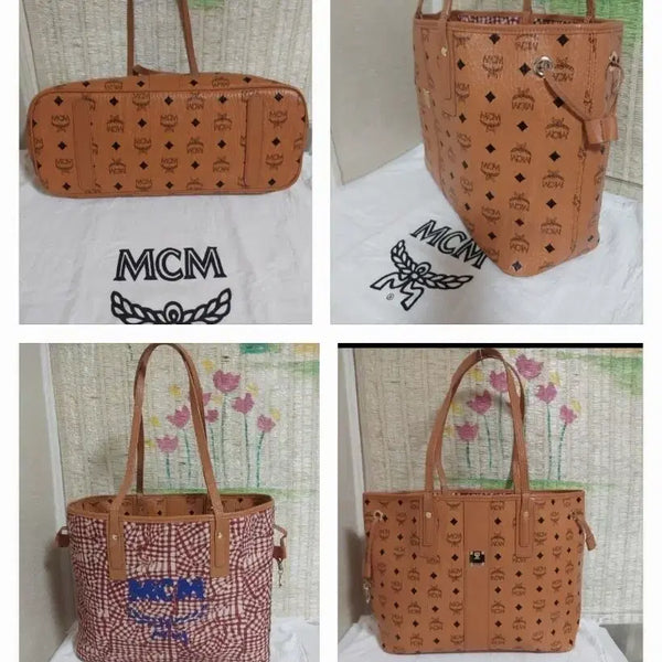 [BUNJANG] MCM Reversible Visetos Tote Bag / MCM 리버시블 비세토스 토트백 가방