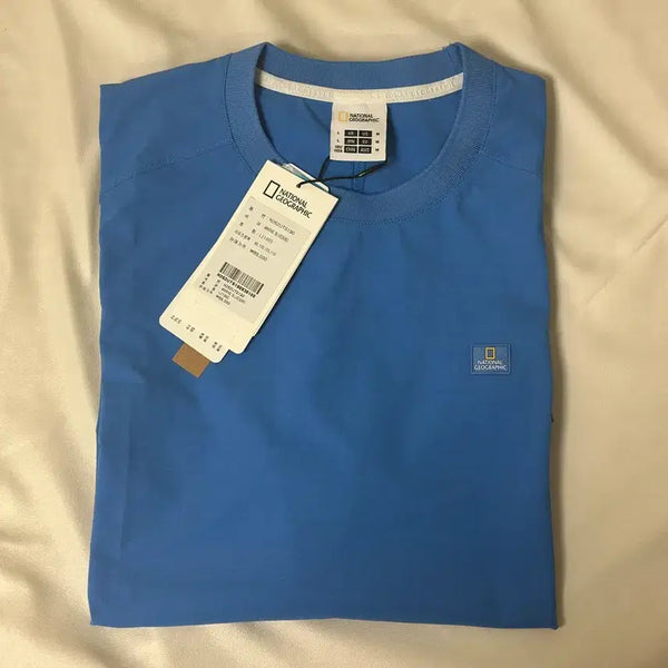 [BUNJANG] National Geographic Frozen Air Semi Oversized T-Shirt / (새거) 내셔널지오그래픽 반팔티 냉감티셔츠