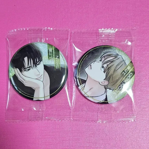 [BUNJANG] Jaemii Shop Merchien Theme Can Badge December Set / 재미이샵 메르헨 테마 캔뱃지 12월 세트 양도