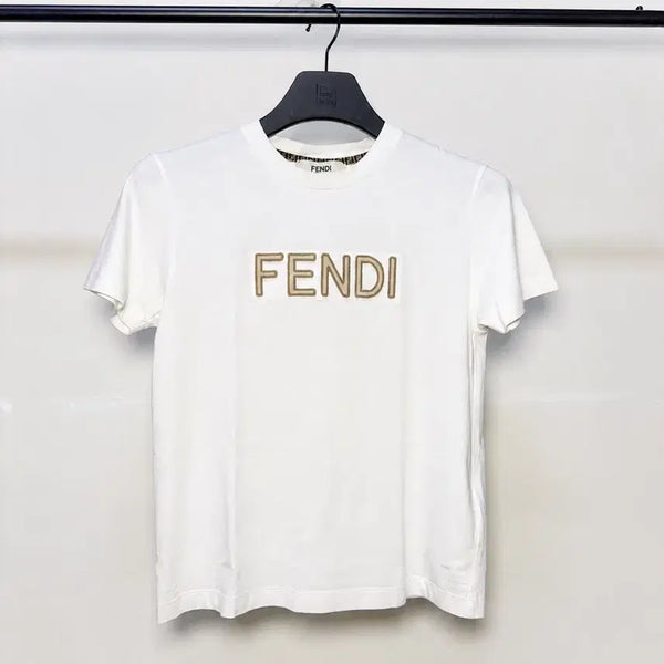 [BUNJANG] Fendi Logo T-Shirt XS / 펜디 로고 반팔티 xs사이즈 새생품급