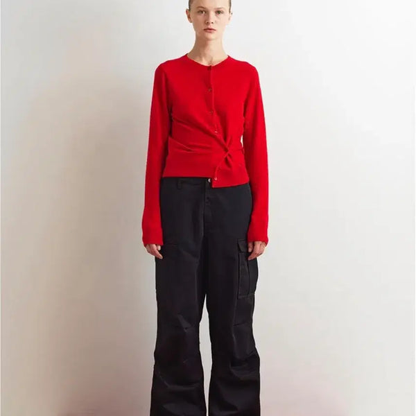 [BUNJANG] AOPT Cargo Denim Pants - Black / 아옵트 카고 데님 팬츠 -블랙