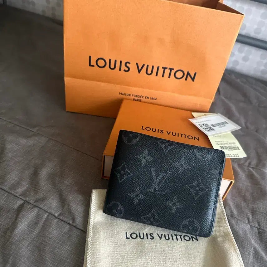 [BUNJANG] Louis Vuitton Eclipse Wallet / 루이비통 이클립스 반지갑 풀구성품