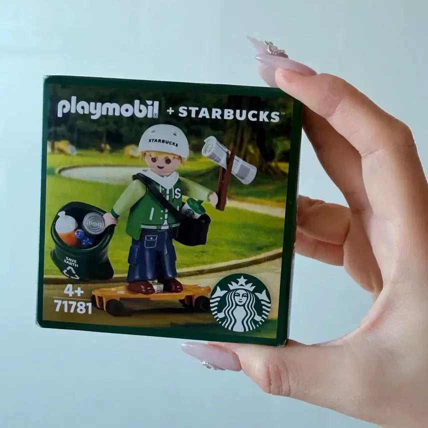 [BUNJANG] Starbucks Playmobil Peter Figure / 스타벅스 플레이모빌 피터