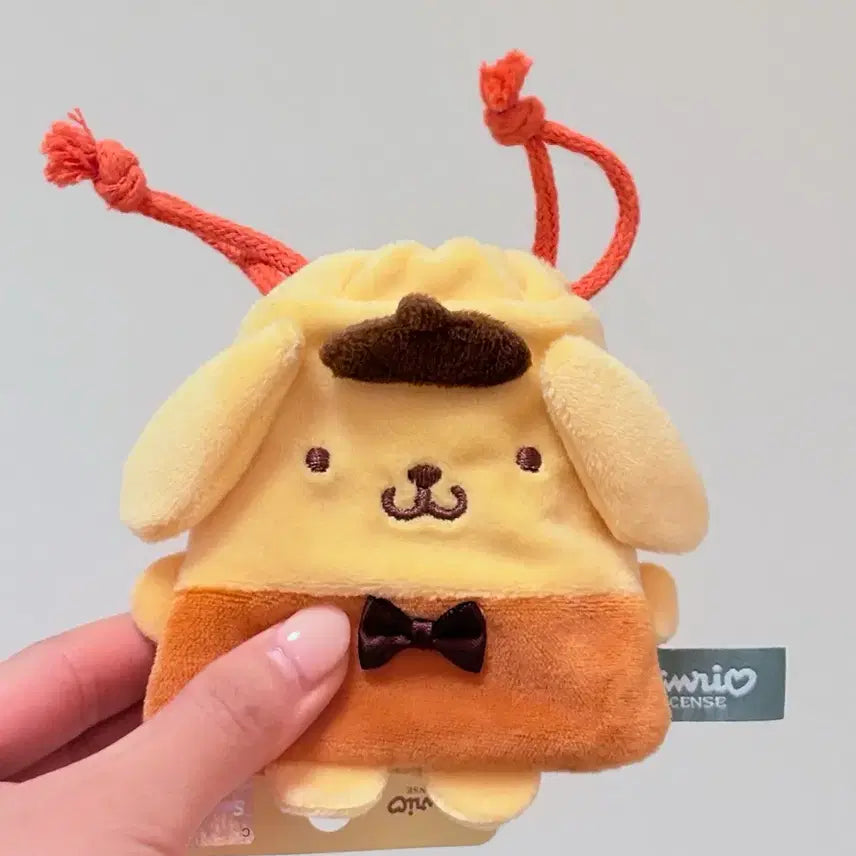 [BUNJANG] Pompompurin Mini Pouch Keychain / 폼폼푸린 미니 컬러 파우치 키링