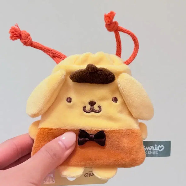 [BUNJANG] Pompompurin Mini Pouch Keychain / 폼폼푸린 미니 컬러 파우치 키링